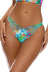 Luli Fama Hidden Gems Strappy Ruched Back Bottom